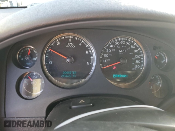 2008 GMC Yukon XL SLT with VIN 1GKFC16J98R132323, listed as a Copart auction lot 80393754 with 259,620 mi miles and Salvage Title. Bid and sale history available at carsss.com. Image 9.