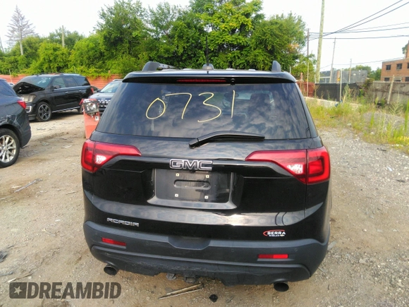 2019 GMC Acadia SLT with VIN 1GKKNMLS9KZ280731, listed as a IAAI auction lot 39912872 with 50,433 mi miles. Bid and sale history available at carsss.com. Image 16.