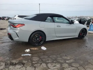 2024 BMW 4 Series 430i z VIN WBA23AT09RCP14882, wystawiony jako Copart lot #84880374 z przebiegiem 17 979 mil mil oraz Szkoda całkowita • Salvage title. Historia ofert i sprzedaży dostępna na DreamBid. Obrazek 3.