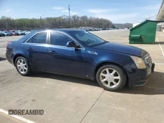 2008 Cadillac CTS RWD w/1SA with VIN 1G6DF577180145983, listed as a Copart auction lot 51860005 with 184,051 mi miles and Salvage Title. Bid and sale history available at carsss.com. Image 4.