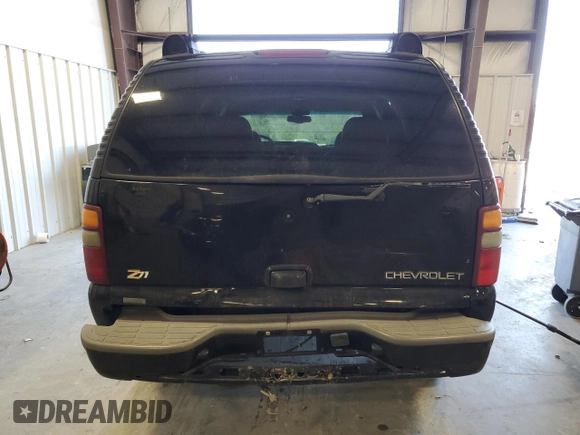2002 Chevrolet Tahoe Z71 with VIN 1GNEK13Z12R219197, listed as a Copart auction lot 48439735 with 231,564 mi miles and Salvage Title. Bid and sale history available at carsss.com. Image 6.
