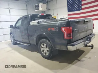 2015 Ford F-150 XLT with VIN 1FTFX1EF5FKD92768, listed as a Copart auction lot 48347935 with 155,178 mi miles and Salvage Title. Bid and sale history available at carsss.com. Image 2.