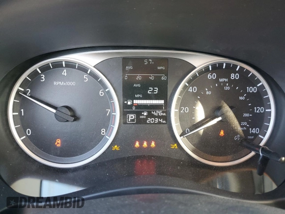 2024 Nissan Kicks S with VIN 3N1CP5BV6RL522908, listed as a Copart auction lot 49353005 with 2,034 mi miles and Salvage Title. Bid and sale history available at carsss.com. Image 9.