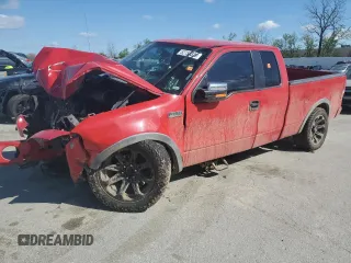 2006 Ford F-150 XLT with VIN 1FTPX14536KB12388, listed as a Copart auction lot 52755325 with 259,478 mi miles and Salvage title. Bid and sale history available at DreamBid. Image 1.
