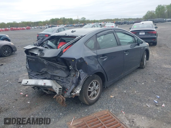 2010 Toyota Prius II with VIN JTDKN3DU0A0109858, listed as a IAAI auction lot 42082348 with 336,839 mi miles. Bid and sale history available at carsss.com. Image 4.