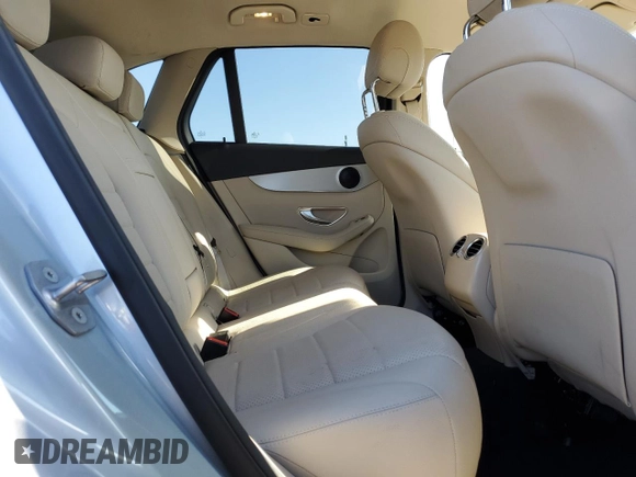 2021 Mercedes-Benz GLC 300 with VIN W1N0G8DB1MF917983, listed as a Copart auction lot 64031905 with 18,743 mi miles and Salvage title. Bid and sale history available at DreamBid. Image 11.