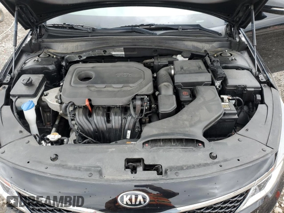 2017 Kia Optima LX with VIN 5XXGT4L32HG143948, listed as a Copart auction lot 57883115 with 50,375 mi miles and Salvage title. Bid and sale history available at DreamBid. Image 11.