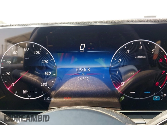 2024 Mercedes-Benz GLE 450 with VIN 4JGFB5KB2RB020084, listed as a IAAI auction lot 42597712 with 24,222 mi miles and . Bid and sale history available at DreamBid. Image 7.