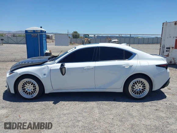 2023 Lexus IS 350 F Sport with VIN JTHGZ1B26P5071160, listed as a IAAI auction lot 42513194 with 43,539 mi miles and . Bid and sale history available at DreamBid. Image 14.