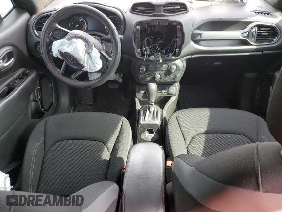 2022 Jeep Renegade Altitude z VIN ZACNJDE18NPN43624, wystawiony jako Copart lot #42755045 z przebiegiem Nie podano mil oraz Nie do naprawy • Non repairable. Historia ofert i sprzedaży dostępna na DreamBid. Obrazek 8.