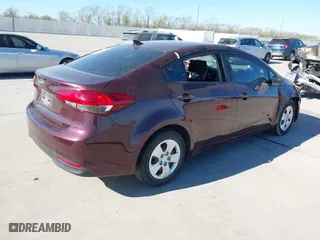 2018 Kia Forte LX with VIN 3KPFK4A77JE246026, listed as a IAAI auction lot 41846417 with 77,847 mi miles. Bid and sale history available at carsss.com. Image 4.