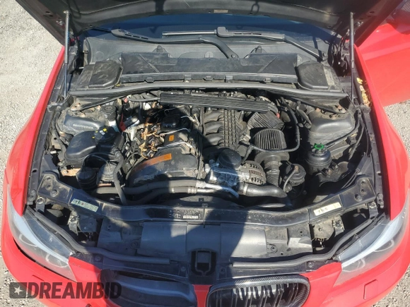 2009 BMW 3 Series 335i with VIN WBAPM73519E191296, listed as a Copart auction lot 76660204 with 145,894 mi miles and Salvage title. Bid and sale history available at DreamBid. Image 11.