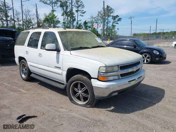 2003 Chevrolet Tahoe LS with VIN 1GNEC13ZX3R281468, listed as a IAAI auction lot 41911693 with 149,387 mi miles. Bid and sale history available at carsss.com. Image 1.