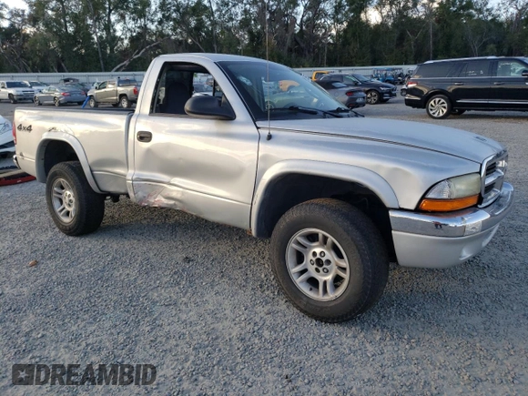 2003 Dodge Dakota with VIN 1D7GG16X33S130101, listed as a Copart auction lot 85999314 with 221,292 mi miles and Salvage Title. Bid and sale history available at carsss.com. Image 4.