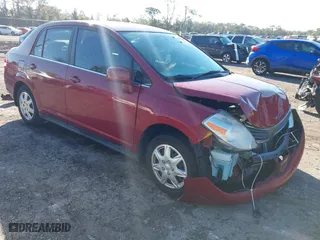 2007 Nissan Versa 1.8 S with VIN 3N1BC11E77L398422, listed as a IAAI auction lot 41676407 with 64,368 mi miles. Bid and sale history available at carsss.com. Image 1.