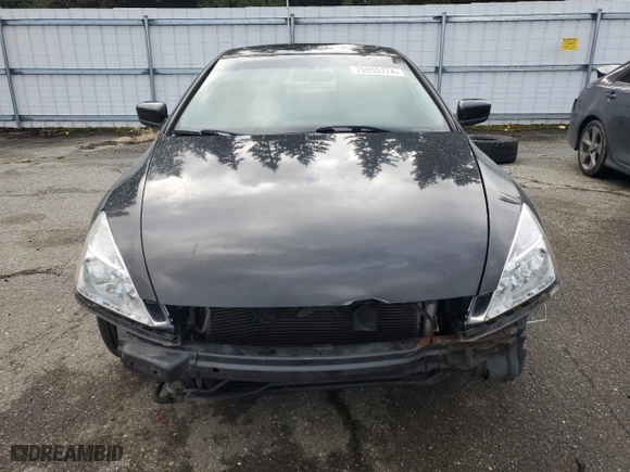 2005 Honda Accord Cpe LX V6 SE with VIN 1HGCM82485A017244, listed as a Copart auction lot 75055174 with 158,654 mi miles and Salvage Title. Bid and sale history available at carsss.com. Image 5.