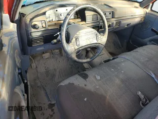 1996 Ford F-250 with VIN 2FTHF26G7TCA72070, listed as a Copart auction lot 75569354 with 0 mi miles and Salvage Title. Bid and sale history available at carsss.com. Image 8.