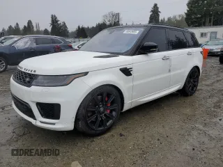 2019 Land Rover Range Rover Sport HST with VIN SALWS2SU2KA867440, listed as a Copart auction lot 46643685 with 68,192 mi miles and Salvage title. Bid and sale history available at DreamBid. Image 1.