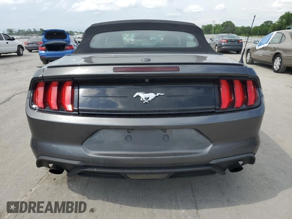 2018 Ford Mustang EcoBoost Premium with VIN 1FATP8UH1J5155481, listed as a Copart auction lot 55479185 with 115,978 mi miles and Salvage title. Bid and sale history available at DreamBid. Image 6.