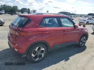 2022 Hyundai Venue SEL with VIN KMHRC8A34NU177006, listed as a Copart auction lot 58404985 with 80,469 mi miles and Salvage title. Bid and sale history available at DreamBid. Image 3.