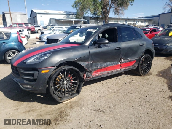 2017 Porsche Macan Turbo с VIN WP1AF2A56HLB61843, выставлен на аукционе Copart как лот 67157044 с пробегом 91 471 миль миль и Списание • Salvage title. История ставок и продаж доступна на DreamBid. Изображение 1.