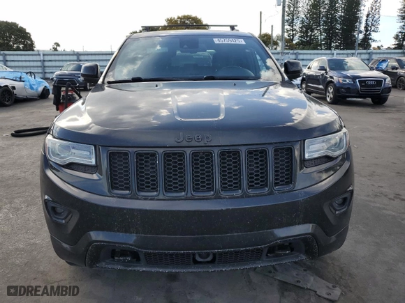 2014 Jeep Grand Cherokee Overland with VIN 1C4RJFCM6EC299263, listed as a Copart auction lot 45759425 with 176,339 mi miles and Salvage Title. Bid and sale history available at carsss.com. Image 5.