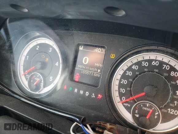 2016 Ram 2500 SLT with VIN 3C6UR5DL0GG328573, listed as a Copart auction lot 83420694 with 185,571 mi miles and Salvage Title. Bid and sale history available at carsss.com. Image 9.