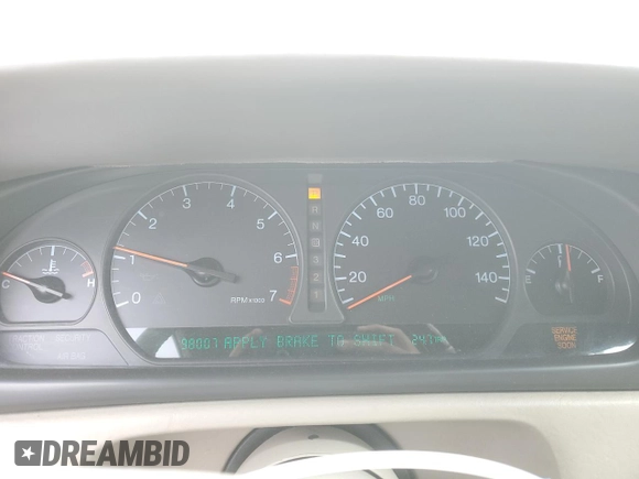 2002 Cadillac Eldorado ESC with VIN 1G6EL12Y52B103303, listed as a Copart auction lot 53337965 with 98,007 mi miles and Clean Title. Bid and sale history available at DreamBid. Image 9.