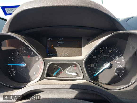 2017 Ford Escape S with VIN 1FMCU0F7XHUC10112, listed as a IAAI auction lot 42068531 with 164,679 mi miles and . Bid and sale history available at DreamBid. Image 7.