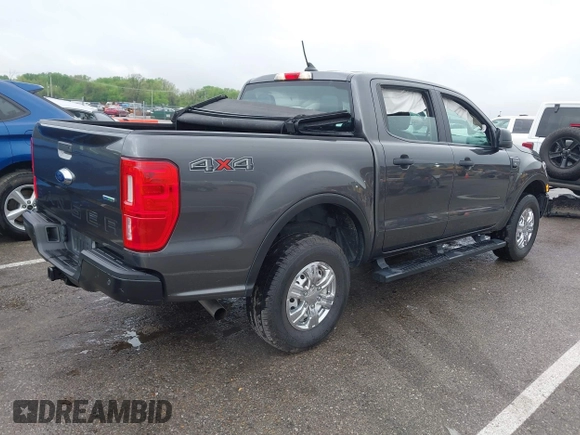 2019 Ford Ranger XL z VIN 1FTER4FH7KLB21674, wystawiony jako IAAI lot #42115937 z przebiegiem 43 912 mil mil oraz . Historia ofert i sprzedaży dostępna na DreamBid. Obrazek 4.