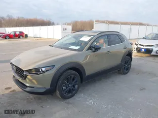 2025 Mazda CX-30 2.5 Carbon Turbo with VIN 3MVDMBXY5SM788253, listed as a IAAI auction lot 41785313 with 1,026 mi miles. Bid and sale history available at carsss.com. Image 20.