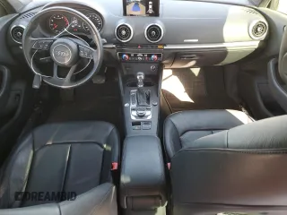 2019 Audi A3 Sedan Premium with VIN WAUAUGFF3KA118230, listed as a Copart auction lot 49153105 with 48,985 mi miles and Salvage Title. Bid and sale history available at carsss.com. Image 8.
