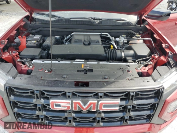 2024 GMC Canyon 2WD Elevation with VIN 1GTP5BEK0R1114660, listed as a Copart auction lot 58601294 with 2,096 mi miles and Salvage Title. Bid and sale history available at carsss.com. Image 12.
