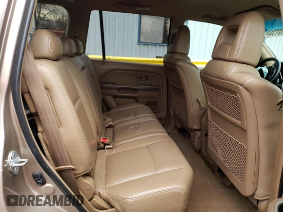 2003 Honda Pilot EX with VIN 2HKYF18573H594729, listed as a Copart auction lot 50895885 with 358,500 mi miles and Salvage Title. Bid and sale history available at DreamBid. Image 12.
