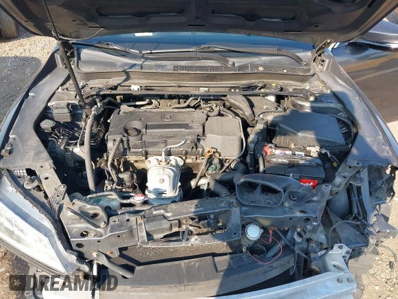 2015 Acura TLX with VIN 19UUB1F31FA023293, listed as a IAAI auction lot 40310652 with 117,350 mi miles. Bid and sale history available at carsss.com. Image 10.