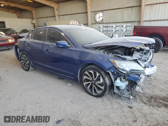 2017 Acura ILX w/Premium/A-SPEC Pkg with VIN 19UDE2F8XHA016063, listed as a Copart auction lot 80445634 with 61,782 mi miles and Salvage Title. Bid and sale history available at carsss.com. Image 4.