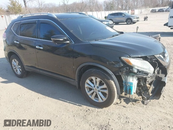 2014 Nissan Rogue S with VIN 5N1AT2MK1EC785035, listed as a IAAI auction lot 41721338 with 167,254 mi miles. Bid and sale history available at carsss.com. Image 1.