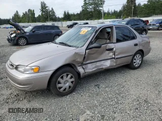 1999 Toyota Corolla VE с VIN 1NXBR12EXXZ258652, выставлен на аукционе Copart как лот 58164645 с пробегом 211 339 миль миль и Списание • Salvage title. История ставок и продаж доступна на DreamBid. Изображение 1.