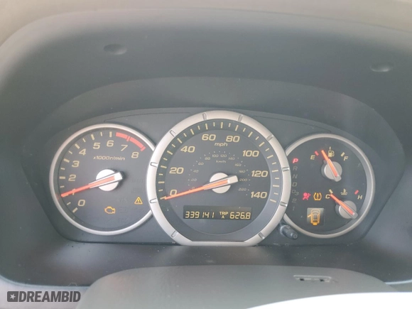 2006 Honda Pilot EX-L with RES with VIN 5FNYF28676B032430, listed as a Copart auction lot 65625444 with 339,141 mi miles and Salvage Title. Bid and sale history available at carsss.com. Image 9.