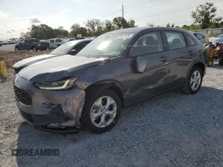 2023 Honda HR-V LX with VIN 3CZRZ1H37PM725453, listed as a Copart auction lot 55311635 with 17,430 mi miles and Salvage title. Bid and sale history available at DreamBid. Image 1.