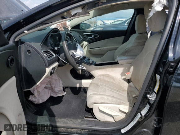 2015 Chrysler 200 Limited with VIN 1C3CCCAB9FN651729, listed as a Copart auction lot 51156705 with 163,926 mi miles and Salvage Title. Bid and sale history available at carsss.com. Image 7.
