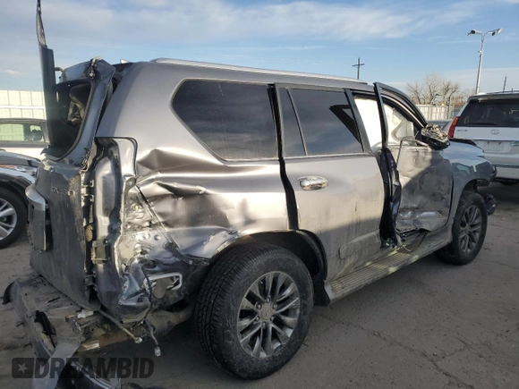 2018 Lexus GX 460 z VIN JTJBM7FX5J5210220, wystawiony jako Copart lot #48803605 z przebiegiem Nie podano mil oraz Szkoda całkowita • Salvage title. Historia ofert i sprzedaży dostępna na DreamBid. Obrazek 3.