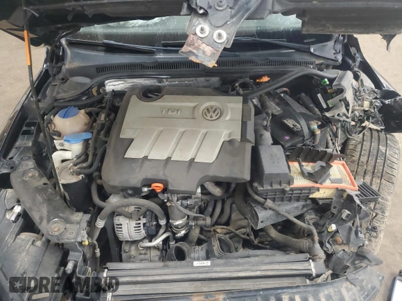 2012 Volkswagen Jetta TDI w/Premium with VIN 3VWLL7AJ7CM328048, listed as a Copart auction lot 54978425 with 148,927 mi miles and Non repairable. Bid and sale history available at DreamBid. Image 11.
