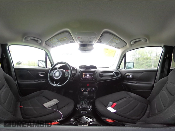 2017 Jeep Renegade Altitude with VIN ZACCJABB4HPF69471, listed as a IAAI auction lot 42108920 with 94,320 mi miles and . Bid and sale history available at DreamBid. Image 20.