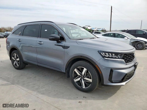 2021 Kia Sorento S with VIN 5XYRL4LC5MG054213, listed as a Copart auction lot 48183485 with 64,827 mi miles and Clean Title. Bid and sale history available at carsss.com. Image 4.