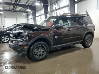 2021 Ford Bronco Sport Big Bend with VIN 3FMCR9B63MRA46318, listed as a Copart auction lot 55628735 with 46,306 mi miles and Salvage title. Bid and sale history available at DreamBid. Image 1.