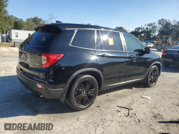 2019 Honda Passport Sport z VIN 5FNYF7H29KB004665, wystawiony jako Copart lot #87881715 z przebiegiem 104 455 mil mil oraz Szkoda całkowita • Salvage title. Historia ofert i sprzedaży dostępna na DreamBid. Obrazek 3.