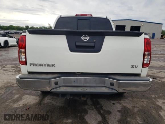 2017 Nissan Frontier SV with VIN 1N6AD0ER6HN750191, listed as a Copart auction lot 54388045 with 80,654 mi miles and Salvage title. Bid and sale history available at DreamBid. Image 6.