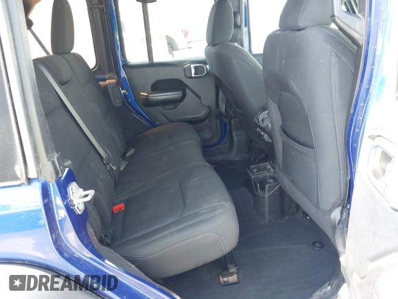 2018 Jeep Wrangler Unlimited Sport S z VIN 1C4HJXDG7JW299534, wystawiony jako IAAI lot #42321004 z przebiegiem 110 206 mil mil oraz . Historia ofert i sprzedaży dostępna na DreamBid. Obrazek 8.