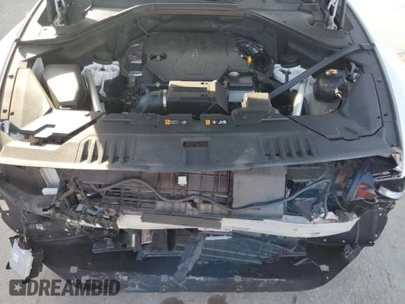 2021 Genesis GV80 with VIN KMUHB4SB2MU062837, listed as a Copart auction lot 79848464 with 61,294 mi miles and Salvage title. Bid and sale history available at DreamBid. Image 12.